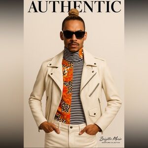 Handmade Men's Mock Neck